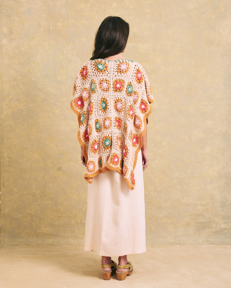 PONCHO MISS FLOWER