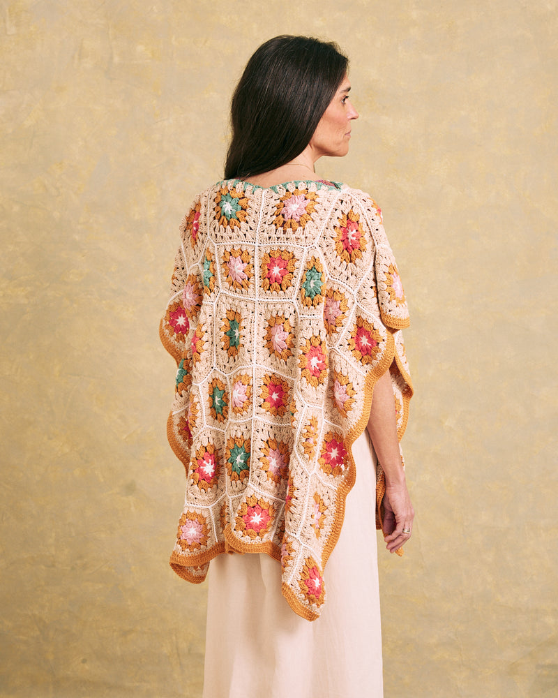 PONCHO MISS FLOWER